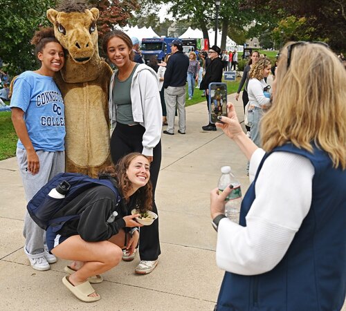 Fall Weekend Saturday, October 7, 2023 on Tempel Green.  (Connecticut College Photo by Sean D. Elliot)