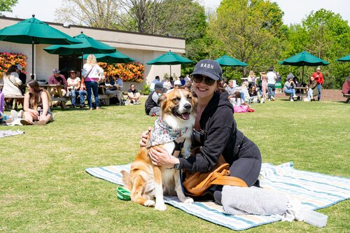 Dogs and Dogwoods 2024. Photo by Diana Rosales. Photo courtesy of Cheekwood Estate & Gardens.