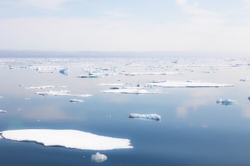 Svalbard summer ice Secret Atlas