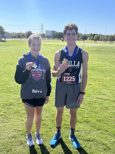 Emma Rhodes and Micah Fitch
State Cross Country