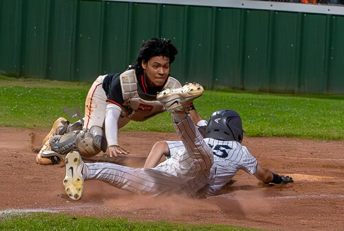 Spring 2025 varsity baseball game