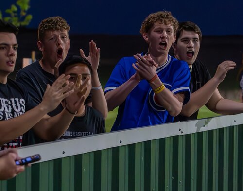 Spring 2025 varsity baseball game