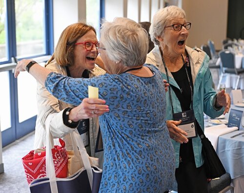 Reunion 2025 Sykes Society Luncheon Friday, May 30, 2025 in the 1962 Room. (Connecticut College photos by Sean D. Elliot)
