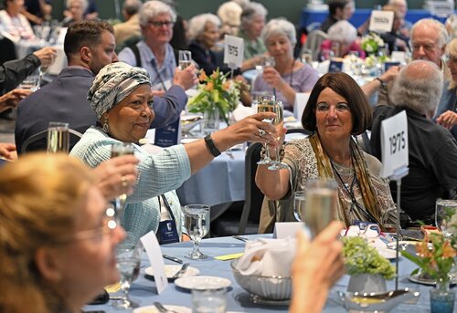 Reunion 2025 Sykes Society Luncheon Friday, May 30, 2025 in the 1962 Room. (Connecticut College photos by Sean D. Elliot)