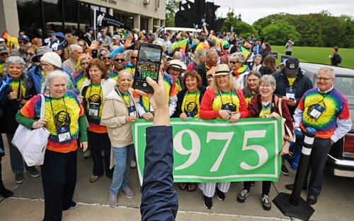Reunion 2025 Parade of Classes Saturday, May 31, 2025 from Cummings Patio to Palmer Auditorium. (Connecticut College photos by Sean D. Elliot)