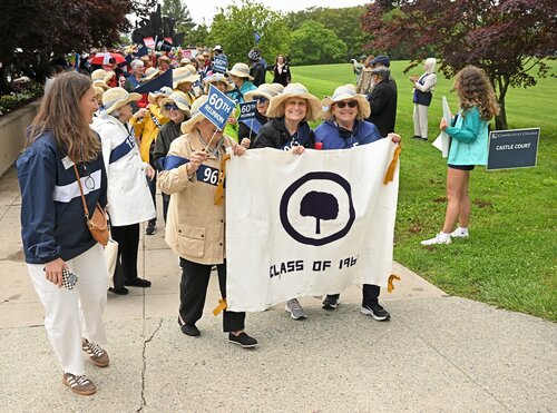 Reunion 2025 Parade of Classes Saturday, May 31, 2025 from Cummings Patio to Palmer Auditorium. (Connecticut College photos by Sean D. Elliot)