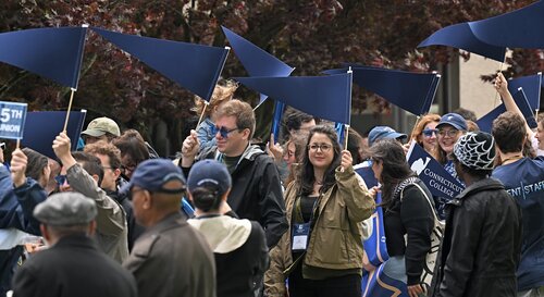 Reunion 2025 Parade of Classes Saturday, May 31, 2025 from Cummings Patio to Palmer Auditorium. (Connecticut College photos by Sean D. Elliot)
