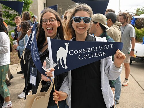 Reunion 2025 Parade of Classes Saturday, May 31, 2025 from Cummings Patio to Palmer Auditorium. (Connecticut College photos by Sean D. Elliot)