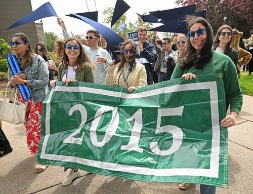 Reunion 2025 Parade of Classes Saturday, May 31, 2025 from Cummings Patio to Palmer Auditorium. (Connecticut College photos by Sean D. Elliot)
