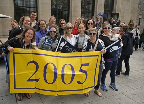 Reunion 2025 Parade of Classes Saturday, May 31, 2025 from Cummings Patio to Palmer Auditorium. (Connecticut College photos by Sean D. Elliot)