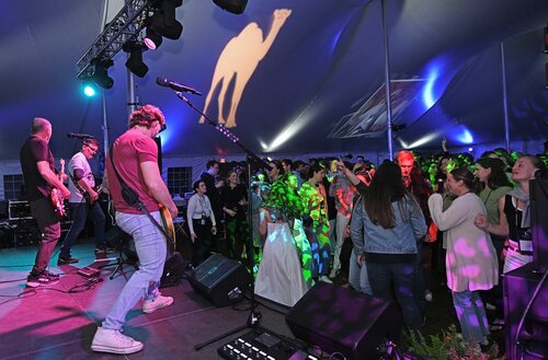 Reunion 2025 Wicked Peach concert Saturday, May 31, 2025. (Connecticut College photos by Sean D. Elliot)
