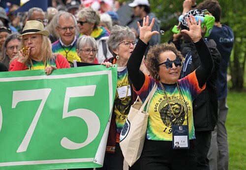 Reunion 2025 Parade of Classes Saturday, May 31, 2025 from Cummings Patio to Palmer Auditorium. (Connecticut College photos by Sean D. Elliot)