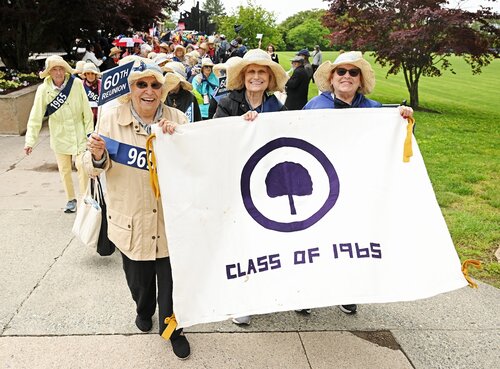 Reunion 2025 Parade of Classes Saturday, May 31, 2025 from Cummings Patio to Palmer Auditorium. (Connecticut College photos by Sean D. Elliot)