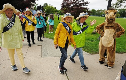 Reunion 2025 Parade of Classes Saturday, May 31, 2025 from Cummings Patio to Palmer Auditorium. (Connecticut College photos by Sean D. Elliot)