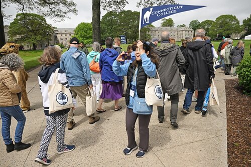 Reunion 2025 Parade of Classes Saturday, May 31, 2025 from Cummings Patio to Palmer Auditorium. (Connecticut College photos by Sean D. Elliot)