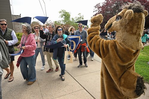 Reunion 2025 Parade of Classes Saturday, May 31, 2025 from Cummings Patio to Palmer Auditorium. (Connecticut College photos by Sean D. Elliot)
