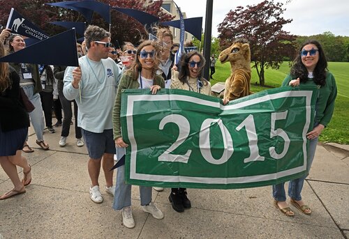 Reunion 2025 Parade of Classes Saturday, May 31, 2025 from Cummings Patio to Palmer Auditorium. (Connecticut College photos by Sean D. Elliot)