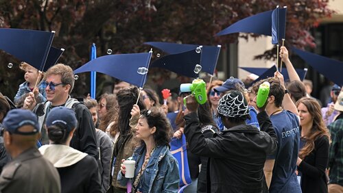 Reunion 2025 Parade of Classes Saturday, May 31, 2025 from Cummings Patio to Palmer Auditorium. (Connecticut College photos by Sean D. Elliot)