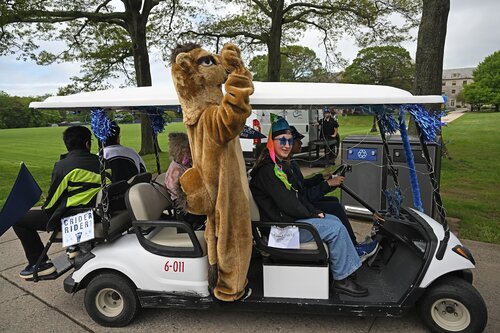 Reunion 2025 Parade of Classes Saturday, May 31, 2025 from Cummings Patio to Palmer Auditorium. (Connecticut College photos by Sean D. Elliot)