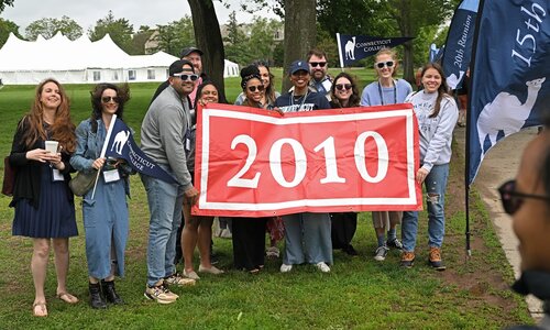 Reunion 2025 Parade of Classes Saturday, May 31, 2025 from Cummings Patio to Palmer Auditorium. (Connecticut College photos by Sean D. Elliot)