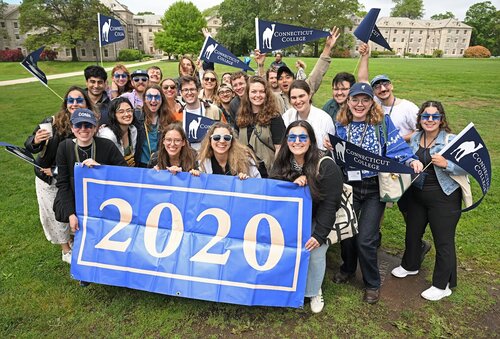Reunion 2025 Parade of Classes Saturday, May 31, 2025 from Cummings Patio to Palmer Auditorium. (Connecticut College photos by Sean D. Elliot)