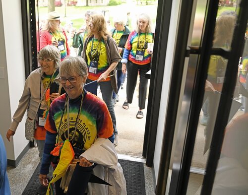 Reunion 2025 Parade of Classes Saturday, May 31, 2025 from Cummings Patio to Palmer Auditorium. (Connecticut College photos by Sean D. Elliot)