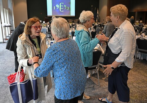 Reunion 2025 Sykes Society Luncheon Friday, May 30, 2025 in the 1962 Room. (Connecticut College photos by Sean D. Elliot)