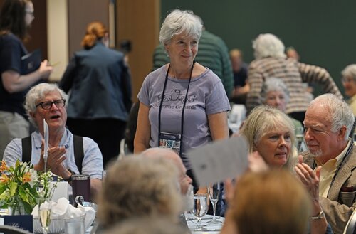 Reunion 2025 Sykes Society Luncheon Friday, May 30, 2025 in the 1962 Room. (Connecticut College photos by Sean D. Elliot)