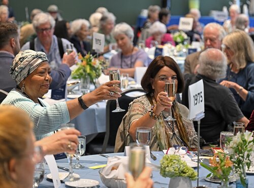 Reunion 2025 Sykes Society Luncheon Friday, May 30, 2025 in the 1962 Room. (Connecticut College photos by Sean D. Elliot)