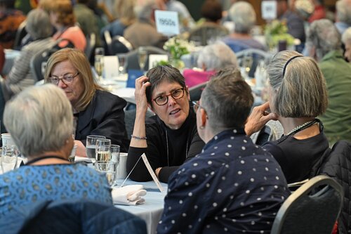 Reunion 2025 Sykes Society Luncheon Friday, May 30, 2025 in the 1962 Room. (Connecticut College photos by Sean D. Elliot)