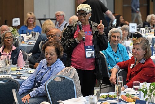 Reunion 2025 Sykes Society Luncheon Friday, May 30, 2025 in the 1962 Room. (Connecticut College photos by Sean D. Elliot)