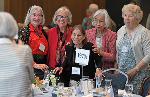 Reunion 2025 Sykes Society Luncheon Friday, May 30, 2025 in the 1962 Room. (Connecticut College photos by Sean D. Elliot)
