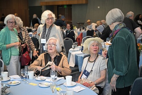 Reunion 2025 Sykes Society Luncheon Friday, May 30, 2025 in the 1962 Room. (Connecticut College photos by Sean D. Elliot)