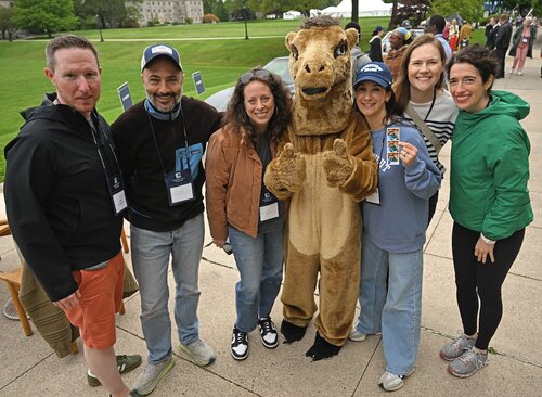 Reunion 2025 Mix, Mingle, Mimosa Saturday, May 31, 2025 at Cummings Patio. (Connecticut College photos by Sean D. Elliot)