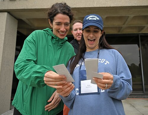 Reunion 2025 Mix, Mingle, Mimosa Saturday, May 31, 2025 at Cummings Patio. (Connecticut College photos by Sean D. Elliot)