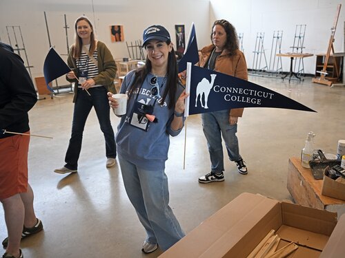 Reunion 2025 Mix, Mingle, Mimosa Saturday, May 31, 2025 at Cummings Patio. (Connecticut College photos by Sean D. Elliot)