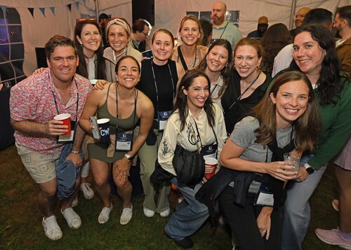 Reunion 2025 Late Night Dance Party with James “DJ E@ZY” Jackson ’11 Friday, May 30, 2025 in the Oak Tent. (Connecticut College photos by Sean D. Elliot)