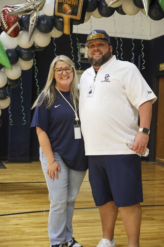 Pep Rally
Gym
Lauren New
Chris New
