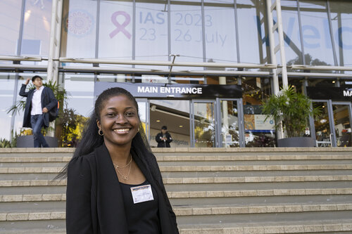IAS 2023, the 12th IAS Conference on HIV Science. GENCON – General Conference. In the photo IAS delegates.