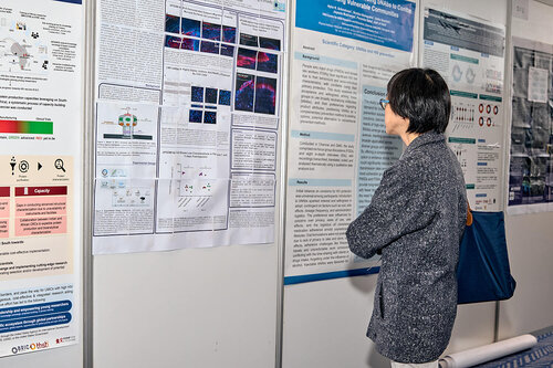 HIVR4P, the 5th HIV Research for Prevention Conference. Lima, Peru. 9 October, 2024

79
Poster Exhibition
Photos of group discussing/presenters on both 3rd and 4th floor

©️ Nicole Bergman / IAS