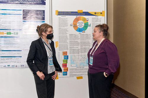 HIVR4P, the 5th HIV Research for Prevention Conference. Lima, Peru. 9 October, 2024

79
Poster Exhibition
Photos of group discussing/presenters on both 3rd and 4th floor

©️ Nicole Bergman / IAS