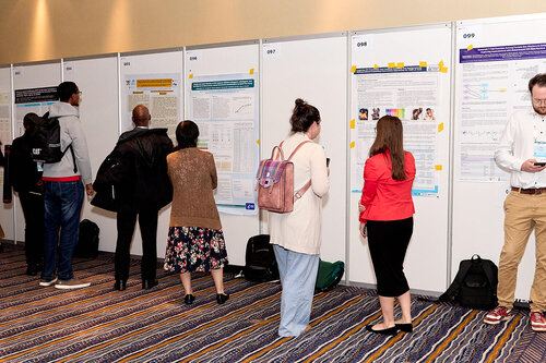 HIVR4P, the 5th HIV Research for Prevention Conference. Lima, Peru. 9 October, 2024

79
Poster Exhibition
Photos of group discussing/presenters on both 3rd and 4th floor

©️ Nicole Bergman / IAS