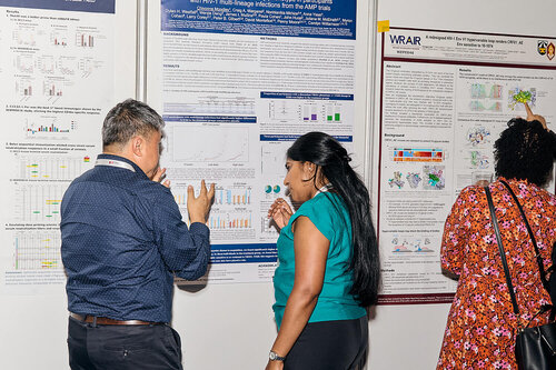 HIVR4P, the 5th HIV Research for Prevention Conference. Lima, Peru. 9 October, 2024

79
Poster Exhibition
Photos of group discussing/presenters on both 3rd and 4th floor

©️ Nicole Bergman / IAS