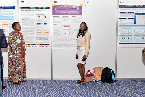 HIVR4P, the 5th HIV Research for Prevention Conference. Lima, Peru. 9 October, 2024

79
Poster Exhibition
Photos of group discussing/presenters on both 3rd and 4th floor

©️ Nicole Bergman / IAS