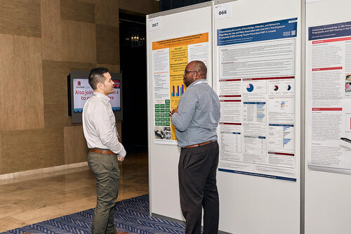 HIVR4P, the 5th HIV Research for Prevention Conference. Lima, Peru. 9 October, 2024

79
Poster Exhibition
Photos of group discussing/presenters on both 3rd and 4th floor

©️ Nicole Bergman / IAS