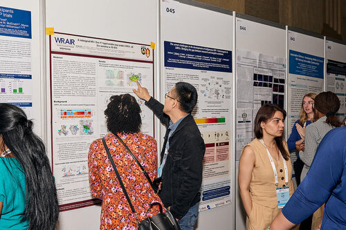 HIVR4P, the 5th HIV Research for Prevention Conference. Lima, Peru. 9 October, 2024

79
Poster Exhibition
Photos of group discussing/presenters on both 3rd and 4th floor

©️ Nicole Bergman / IAS