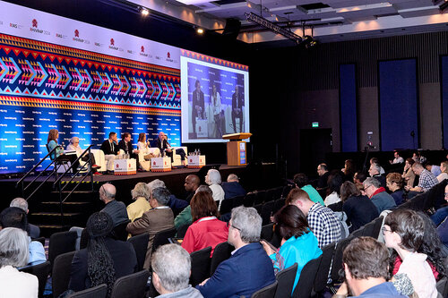 HIVR4P, the 5th HIV Research for Prevention Conference. Lima, Peru. 9 October, 2024

OA12
Emerging data from recent human clinical vaccine trials
Speakers & audience

©️ Nicole Bergman / IAS