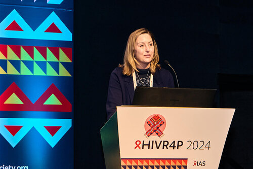 HIVR4P, the 5th HIV Research for Prevention Conference. Lima, Peru. 8 October, 2024

OA02
Novel antiretrovirals and formulations for prevention
Colleen Kelley

©️ Nicole Bergman / IAS