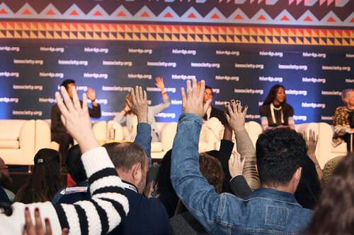 HIVR4P, the 5th HIV Research for Prevention Conference. Lima, Peru. 10 October, 2024

PL04 Realising the promise
attendants

©️ Nicole Bergman / IAS