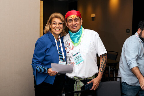 HIVR4P, the 5th HIV Research for Prevention Conference. Lima, Peru. 10 October, 2024

Activists media briefing 

©️ Nicole Bergman / IAS